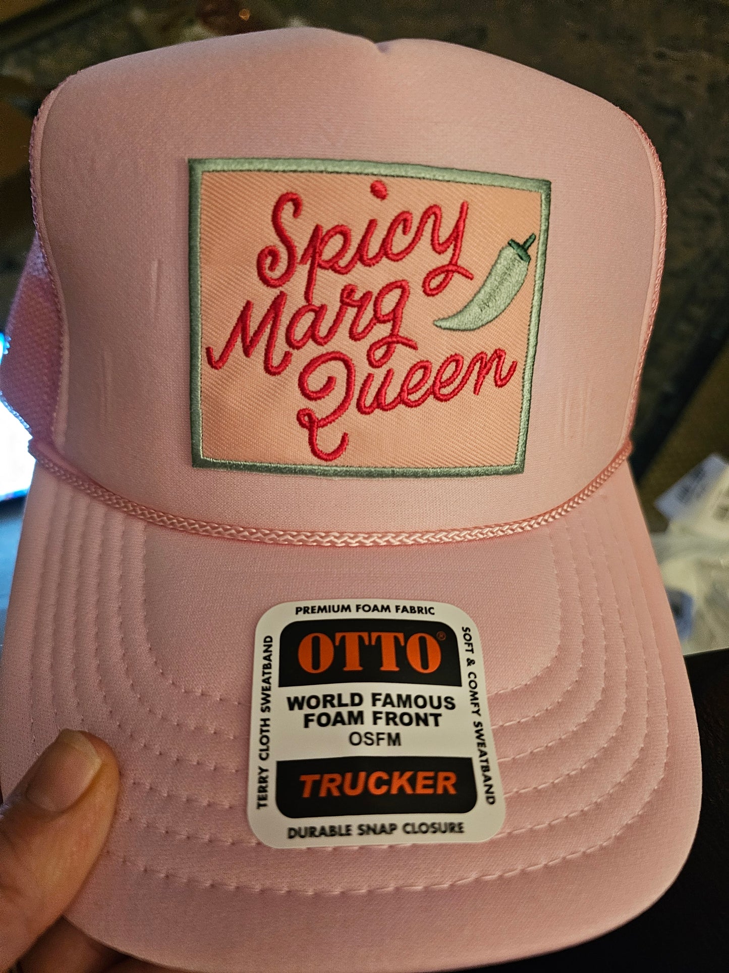 Spicy Marg Queen (mid profile) Trucker Hat