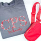 CPS Redhawk Floral School Sweatshirt - MUDBUGSBTQ