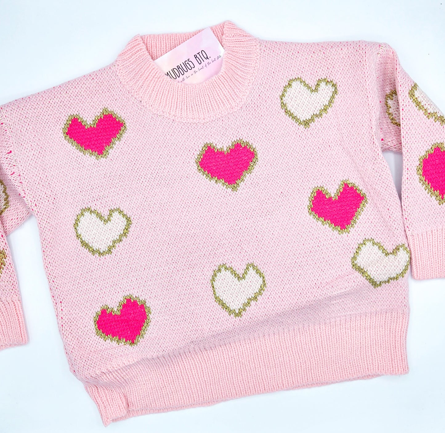 Girls Love Is In The Air Sweater