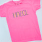 Neon Retro Name Tee - MUDBUGSBTQ
