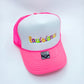 Custom State Neon Trucker Hat - MUDBUGSBTQ