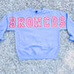 Game Day Spirit Sweatshirt - Broncos - MUDBUGSBTQ