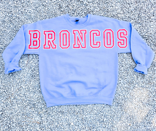 Game Day Spirit Sweatshirt - Broncos - MUDBUGSBTQ