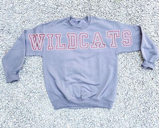 Game Day Spirit Sweatshirt - Wildcats - MUDBUGSBTQ