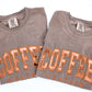 Coffee Weather Embroidered Tee