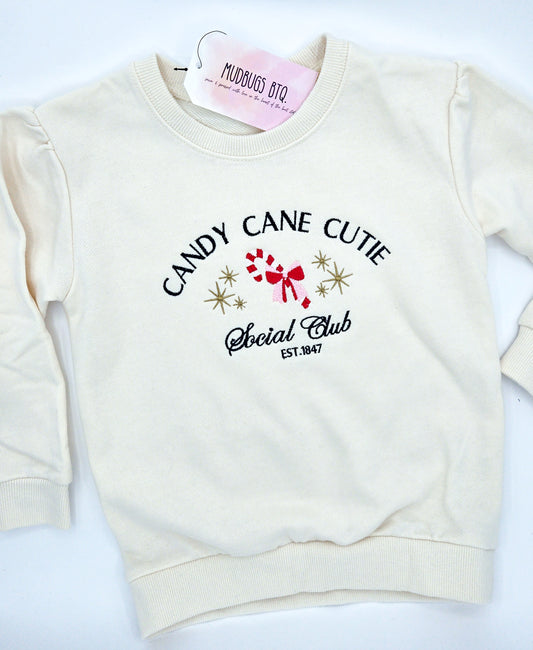 Candy Cane Cutie Sweatshirt