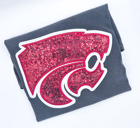 Central Wildcat Logo Tee - MUDBUGSBTQ