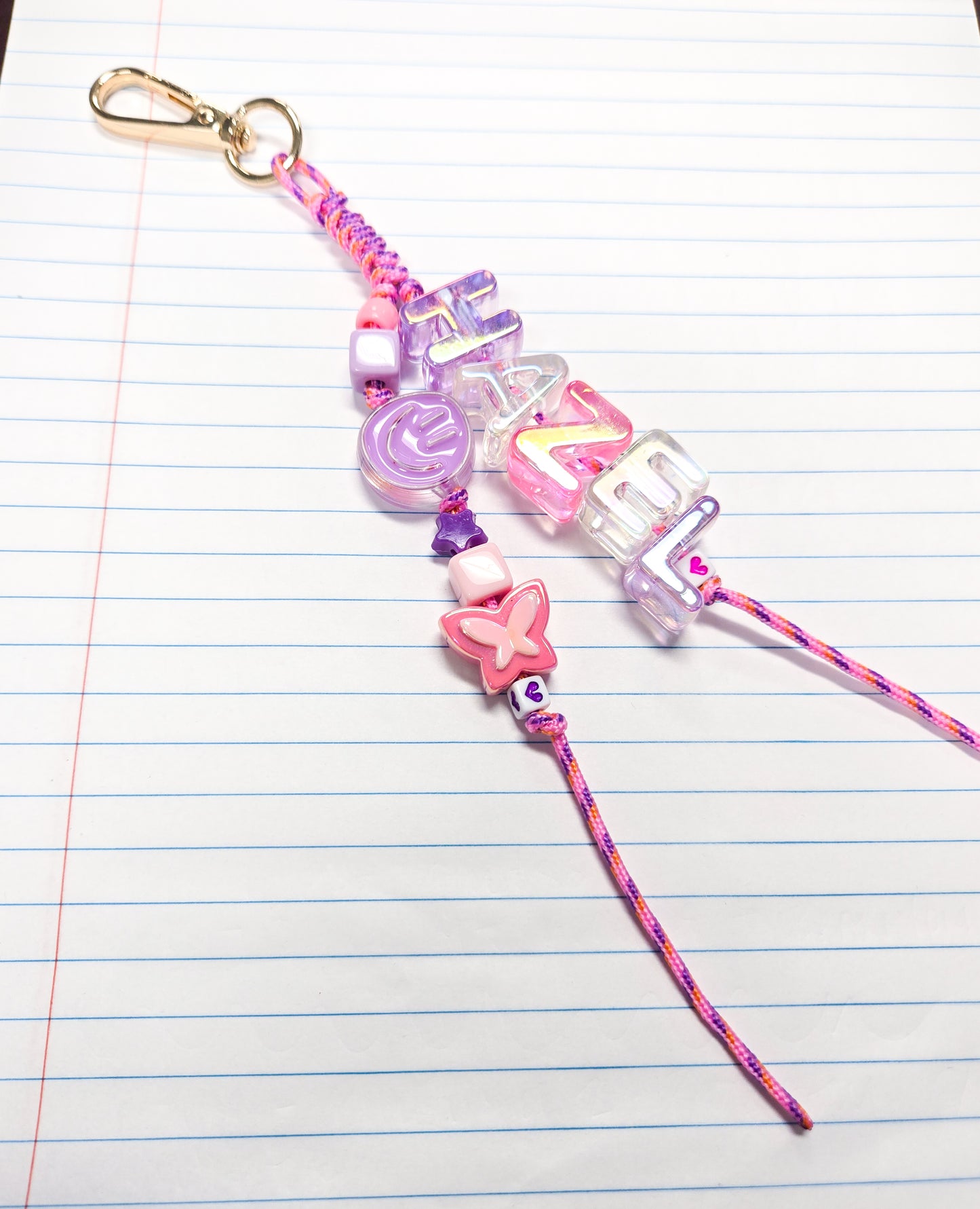 Personalized Girl Keychains