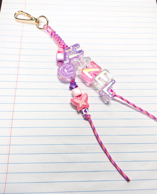 Personalized Girl Keychains