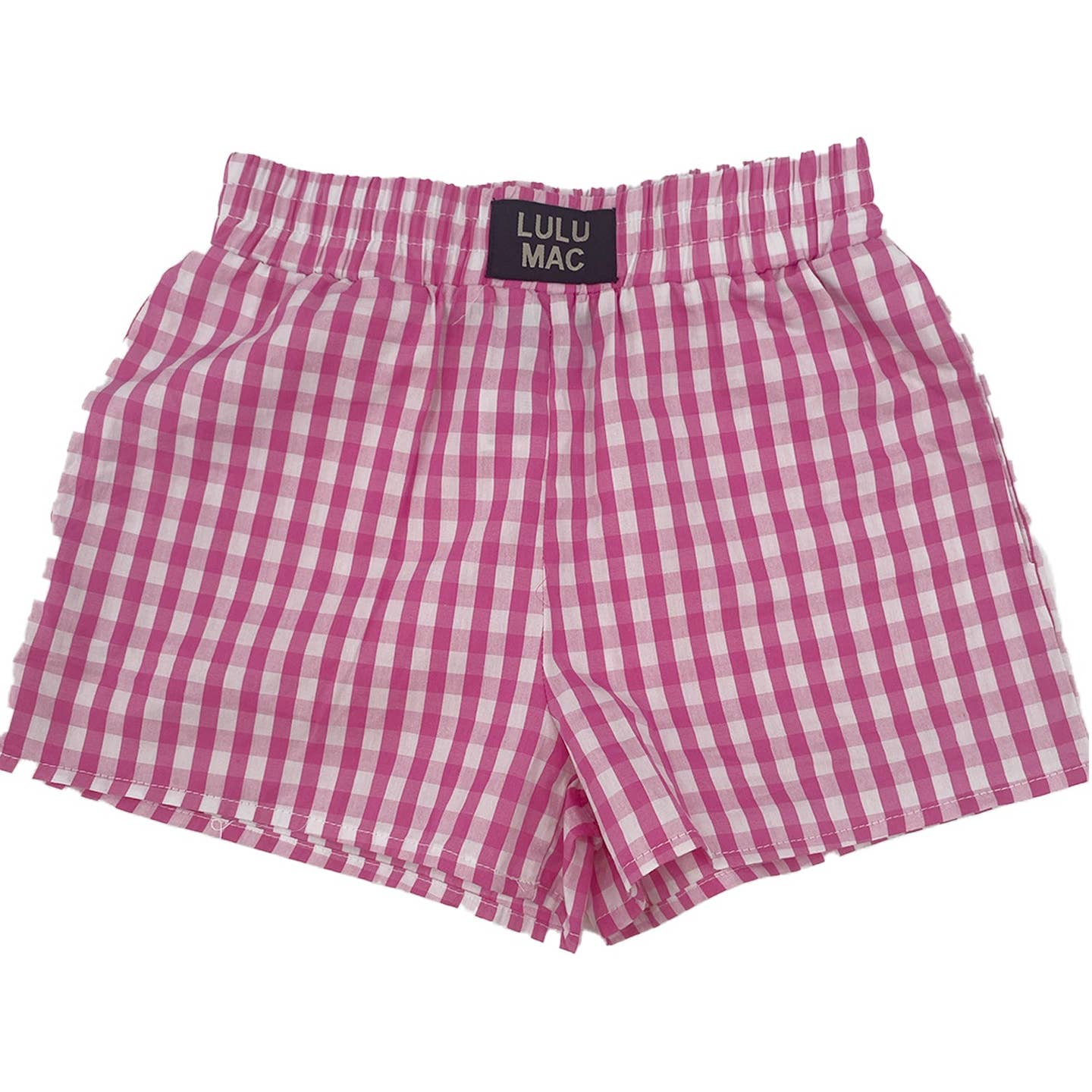 Youth LULU MAC Gingham Shorts