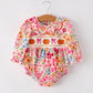 Girls Fall Smocked Romper - MUDBUGSBTQ