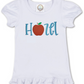 Apple Name Embroidery Shirt - MUDBUGSBTQ