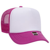 Pink/White (youth) Trucker Hat - MUDBUGSBTQ