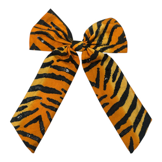 Tiger Print Bow - MUDBUGSBTQ
