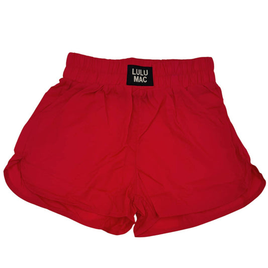 Red Lulu Mac Shorts - MUDBUGSBTQ