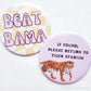 Beat Bama Button - MUDBUGSBTQ