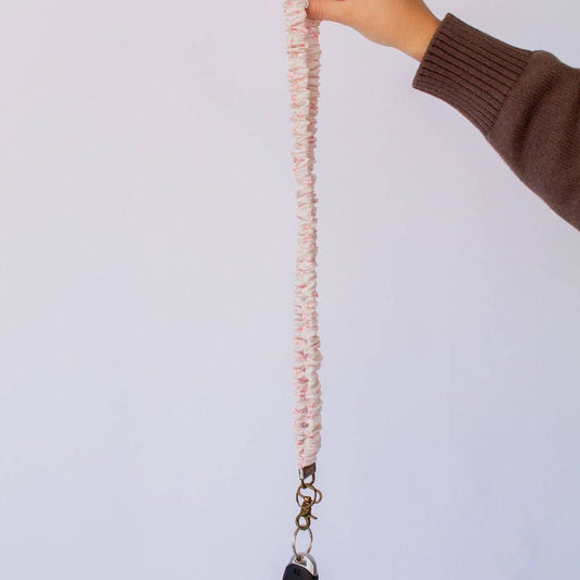 Andi Pink Bows Lanyard