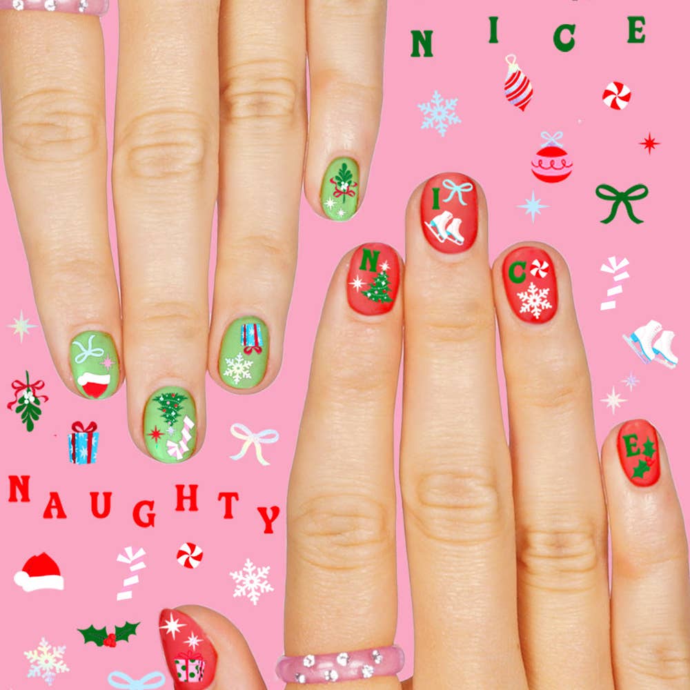 Santa Baby Nail Stickers