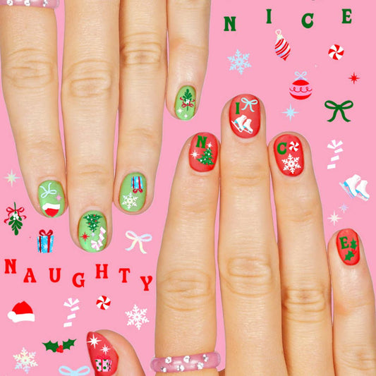 Santa Baby Nail Stickers