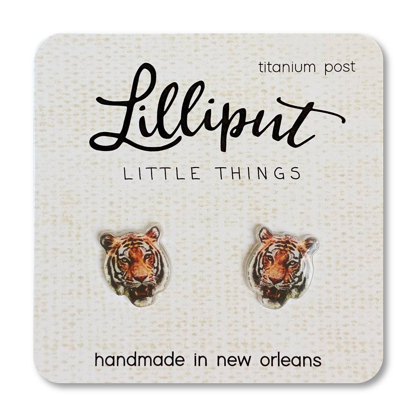 Tigers Earrings - MUDBUGSBTQ