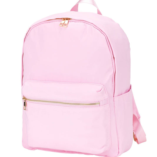 Pink Nylon Backpack