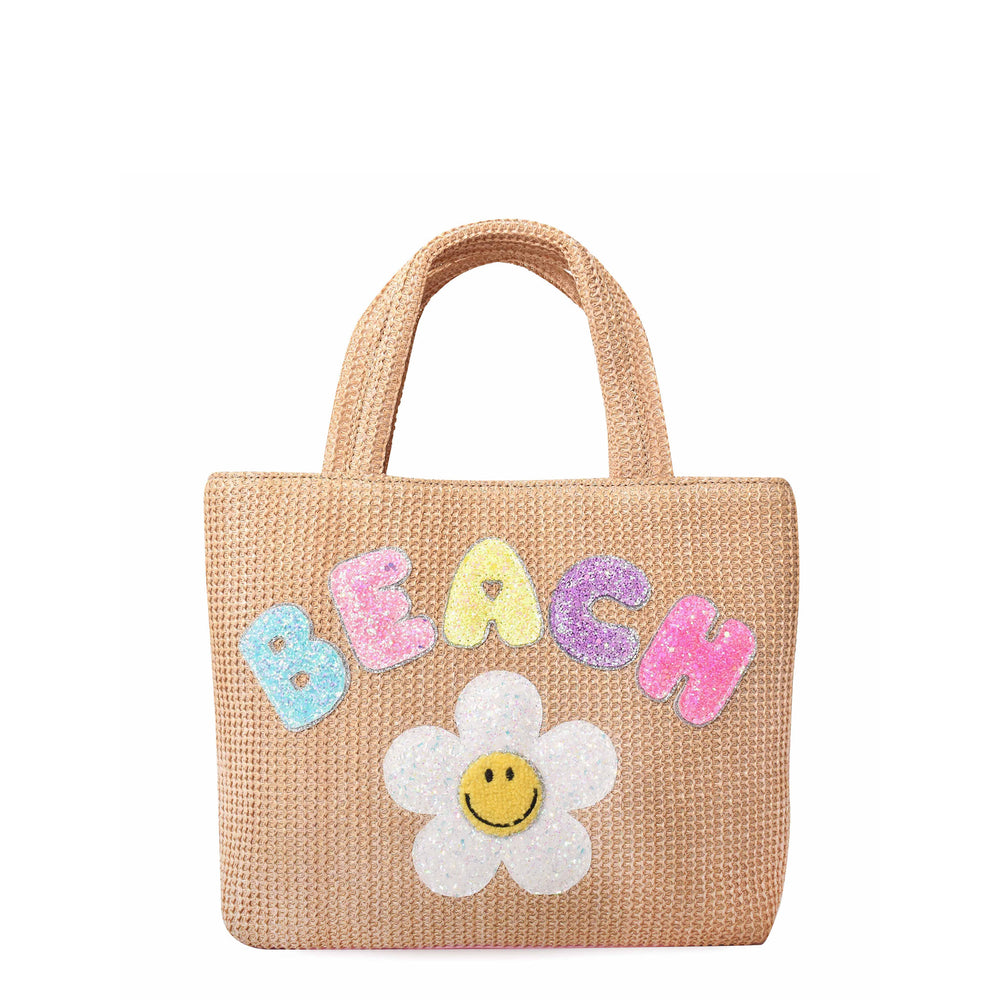 Straw Beach Bag Mini - MUDBUGSBTQ