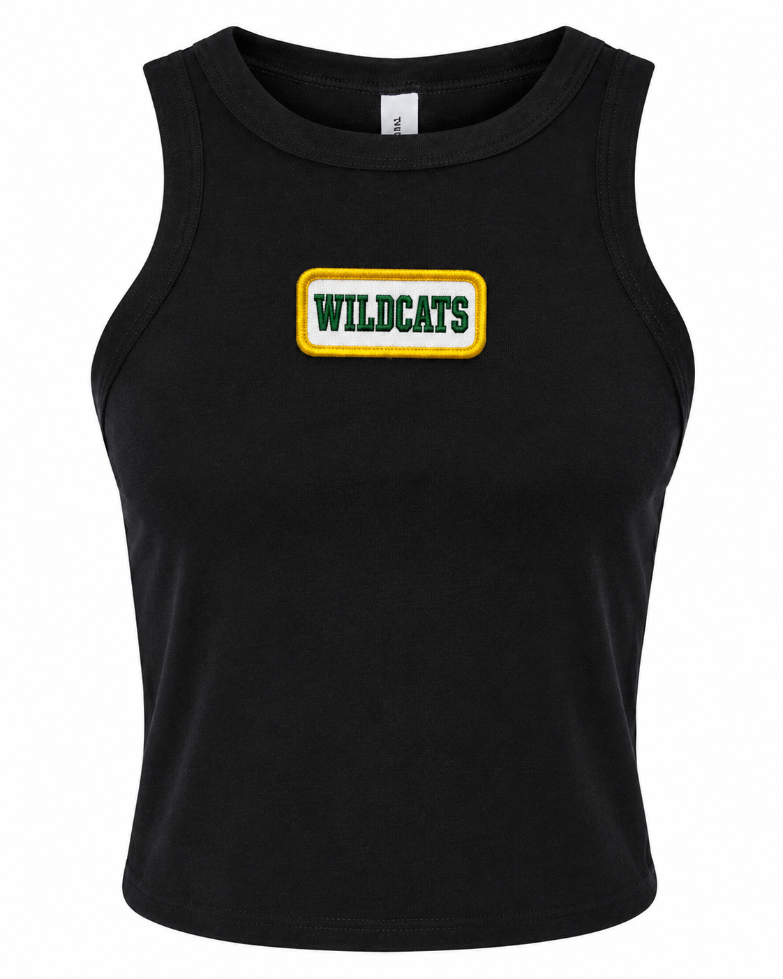 Wildcats (green & gold) Varsity Patch Tank | Southern Spirit Collection