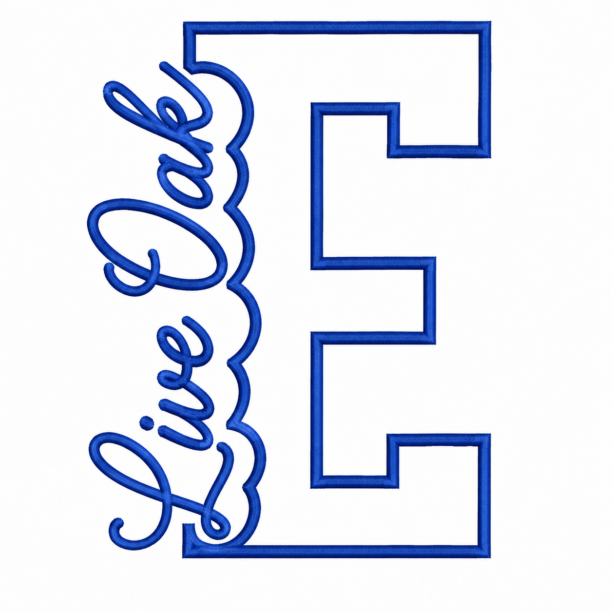 LO Eagles Southern Spirit Applique Sweatshirt