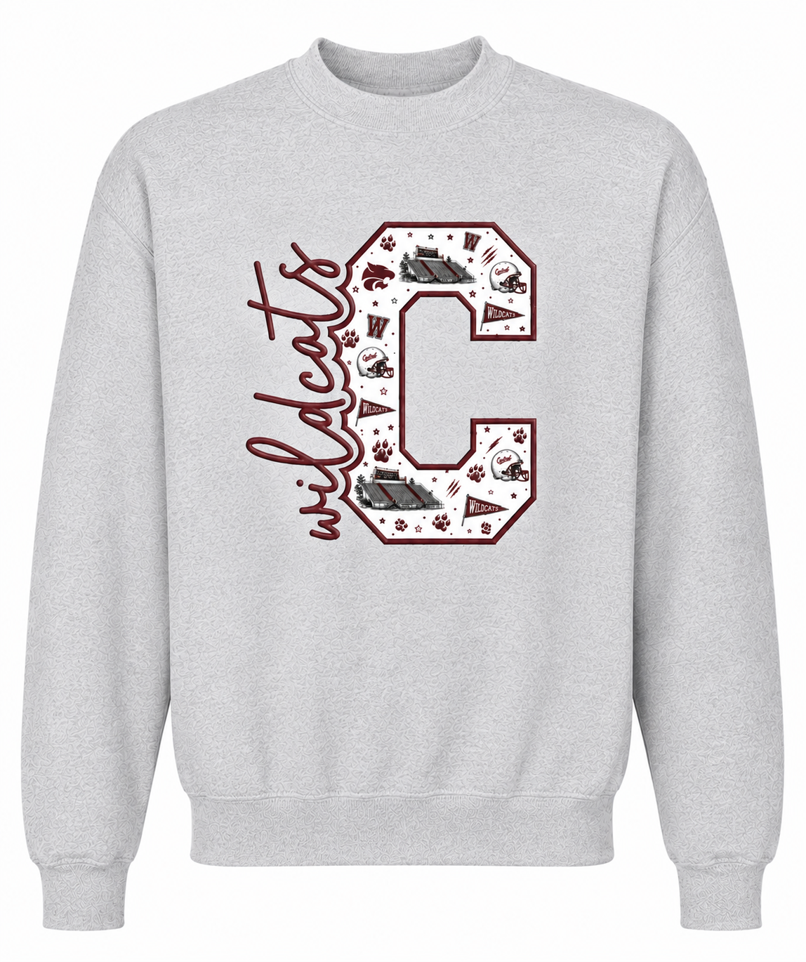 C. Wildcat Southern Spirit Applique Sweatshirt