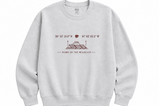 Wildcat Coordinates - Southern Spirit Sweatshirt