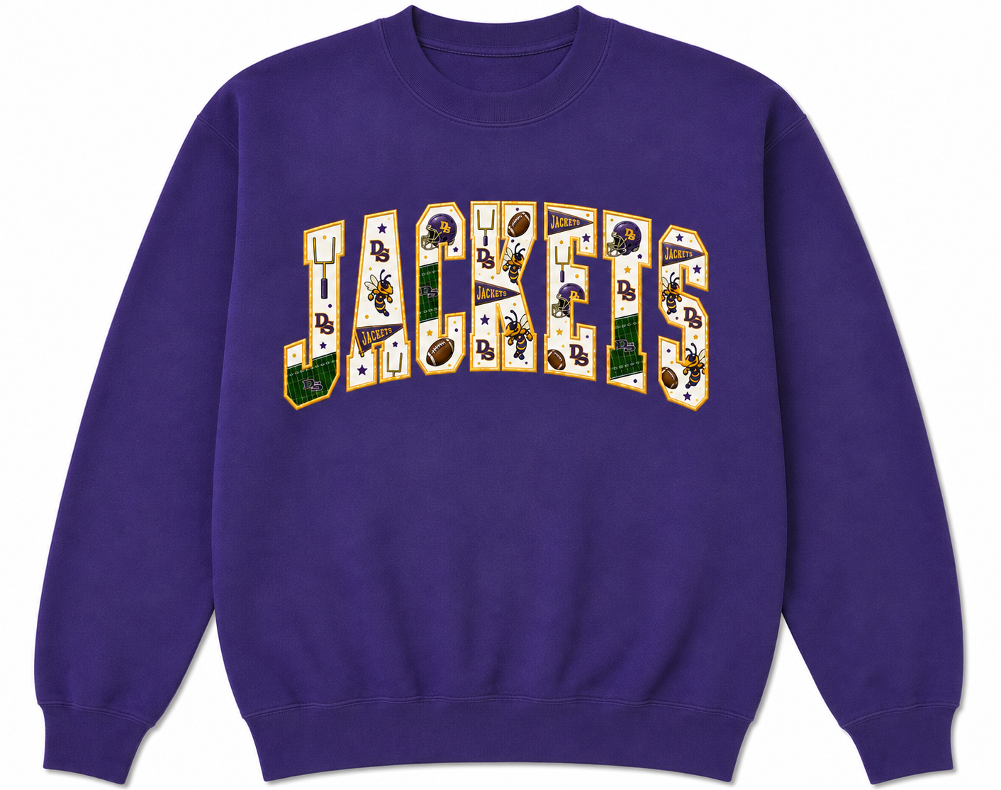 DS Jackets Southern Spirit Applique Sweatshirt