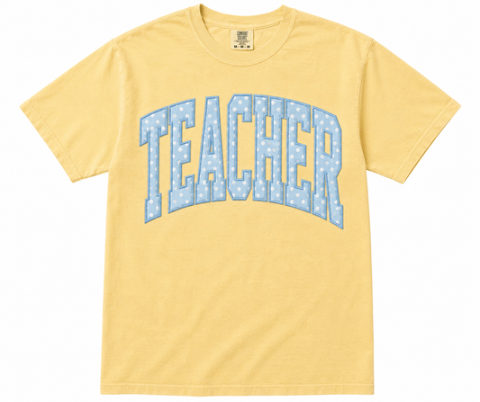 Polka Dot Teacher Tee
