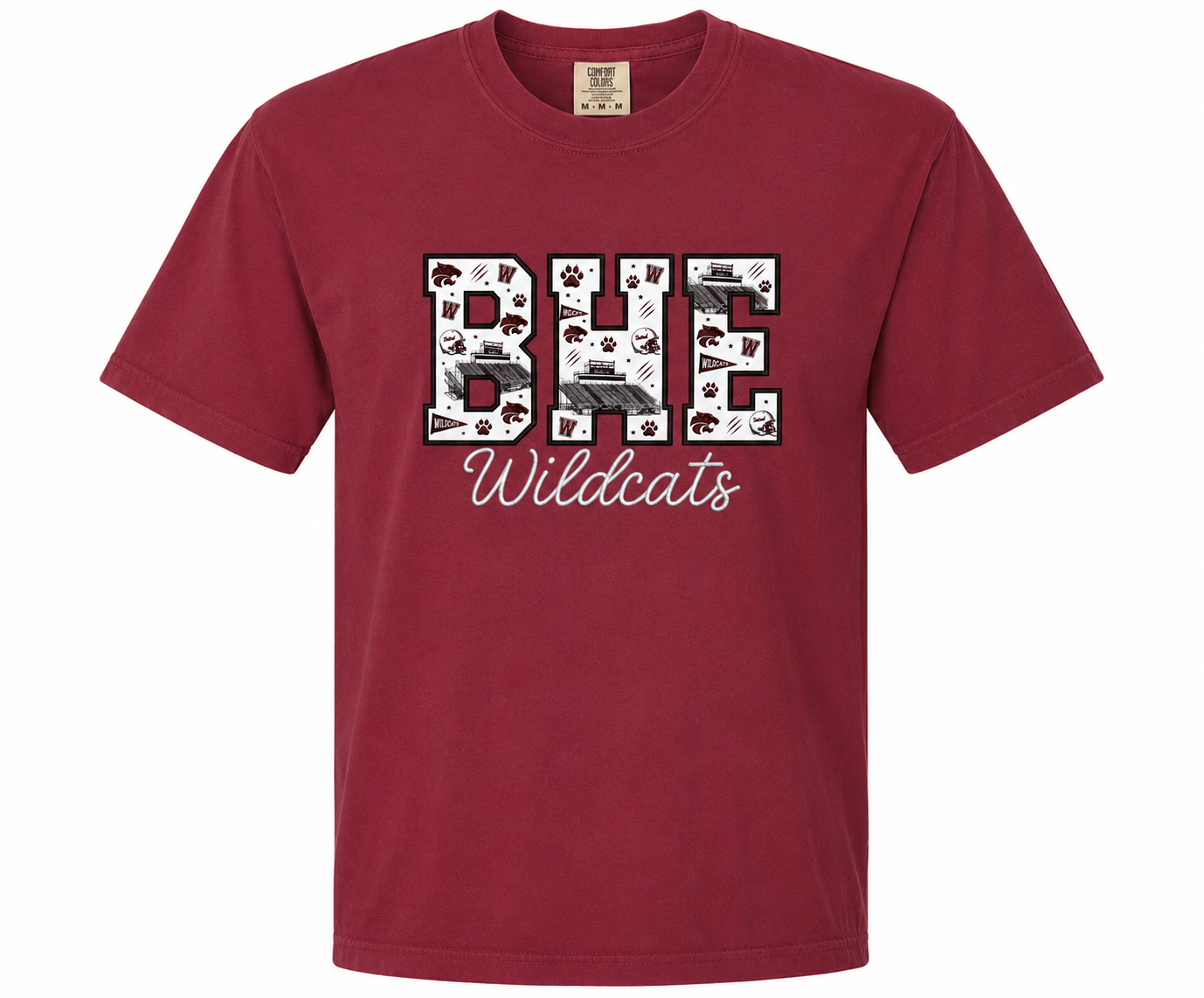 Central School Initial Southern Spirit Tee