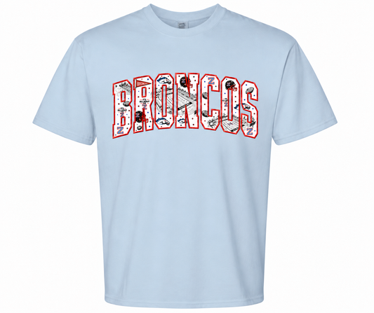 Zachary Broncos Southern Spirit Tee