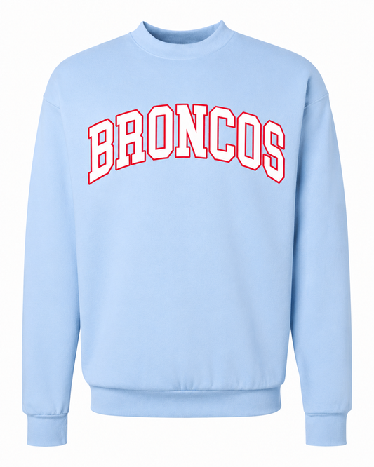 Two Tone Broncos Sweatshirt