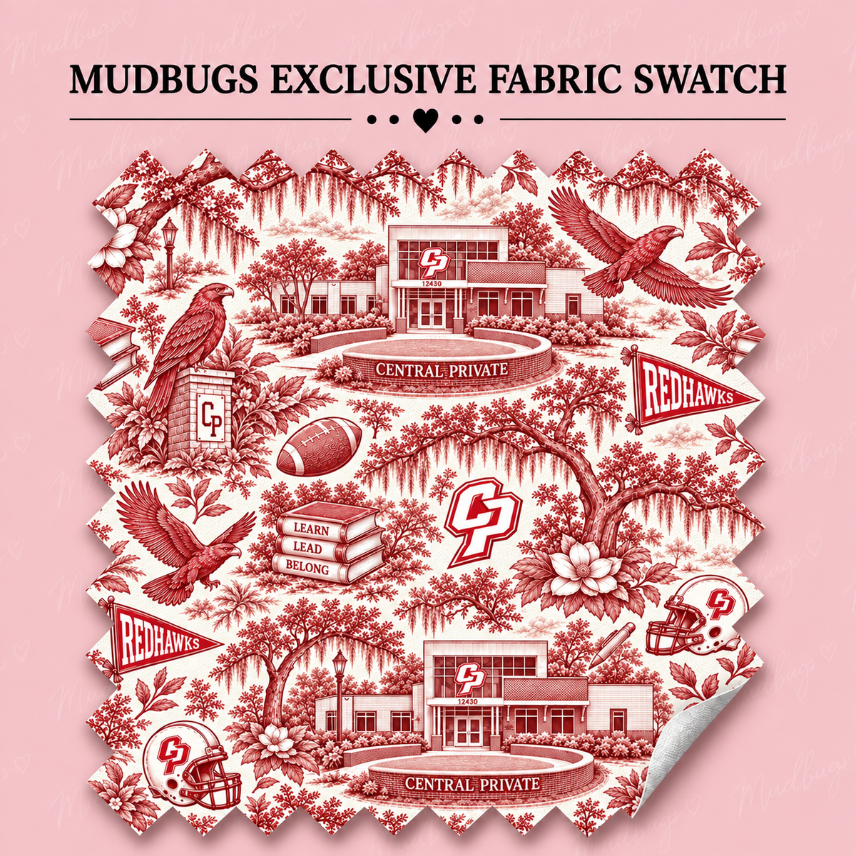 Redhawks Toile Southern Spirit Applique Tee