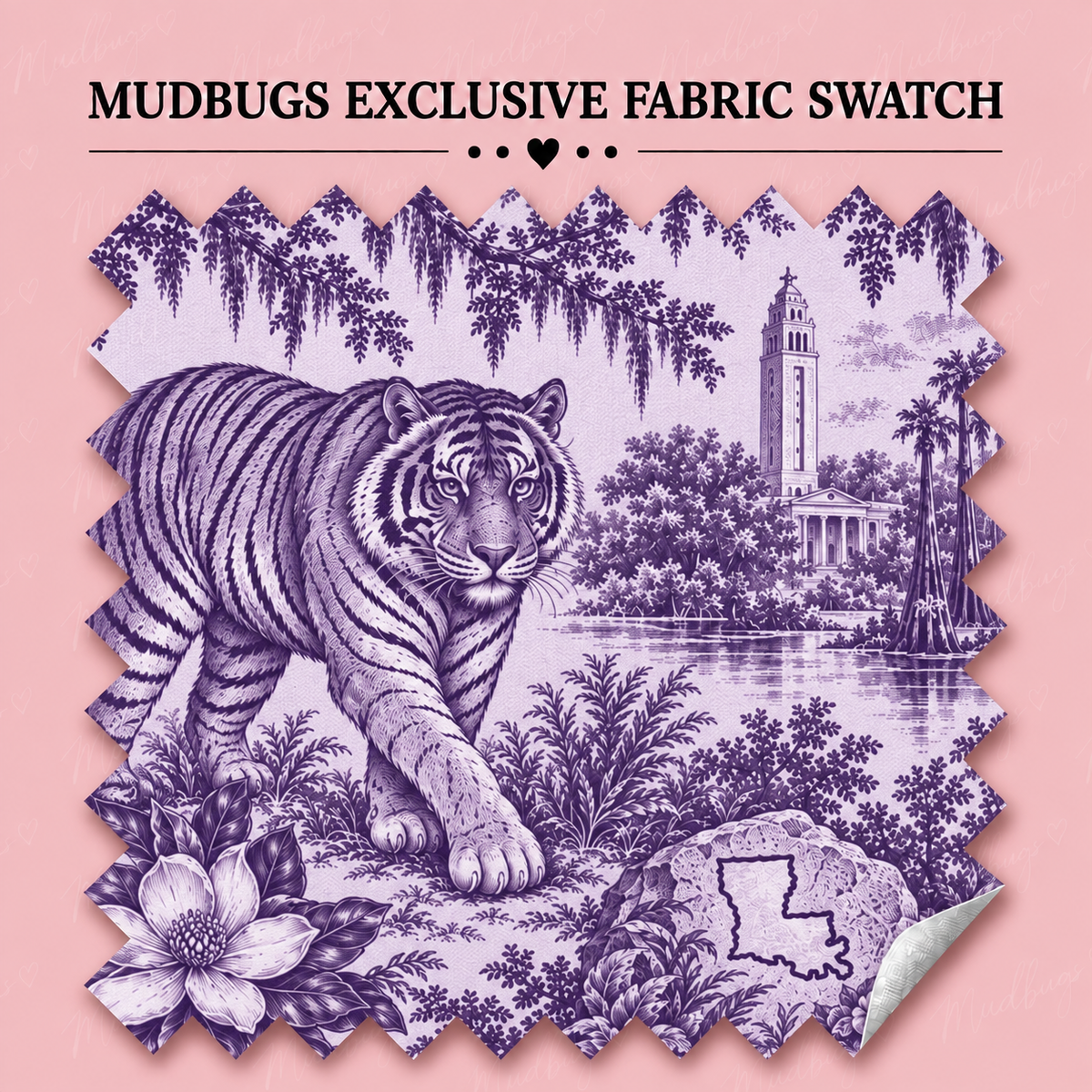 Tigers Toile Southern Spirit Applique Tee