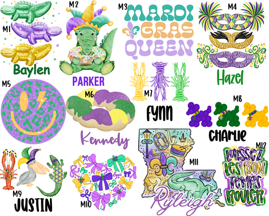 Kids Mardi Gras Tee - MUDBUGSBTQ