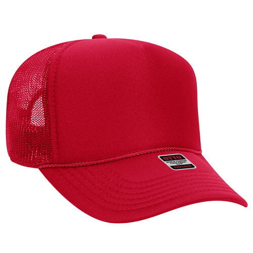 Red (mid profile) Trucker Hat - MUDBUGSBTQ