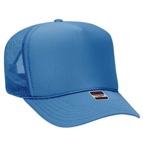 Light Blue (mid profile) Trucker Hat - MUDBUGSBTQ