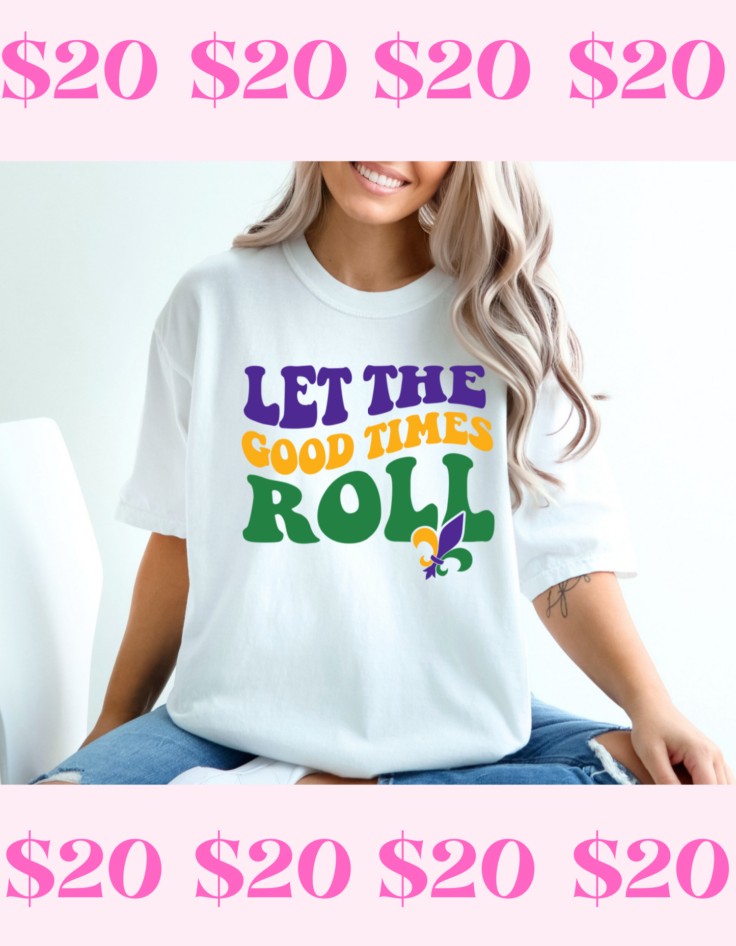 Let The Good Times Roll Tee