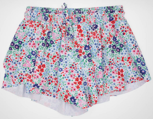 Liberty Flowers Butterfly Shorts - MUDBUGSBTQ