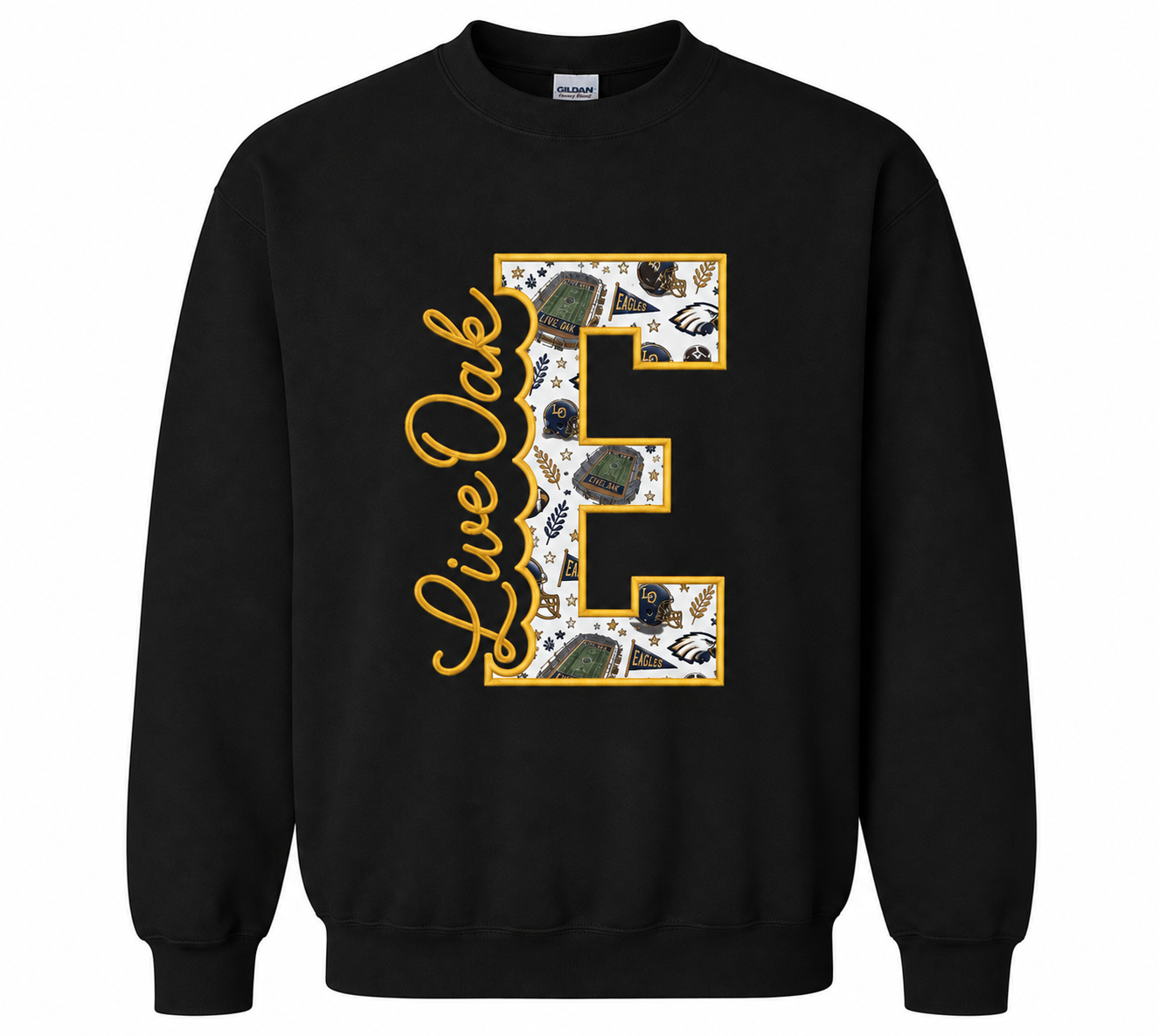 LO Eagles Southern Spirit Applique Sweatshirt