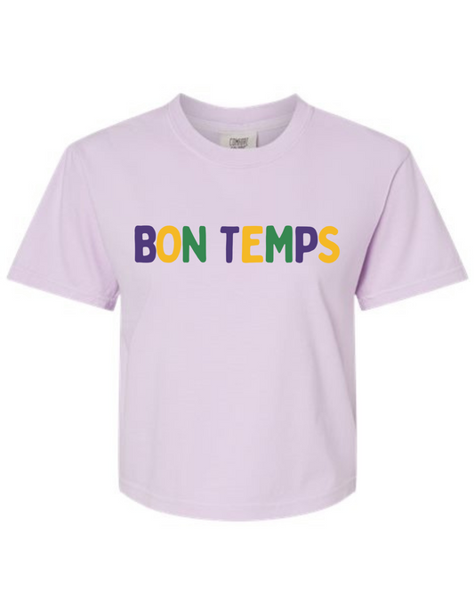 Bon Temps Boxy Tee - MUDBUGSBTQ