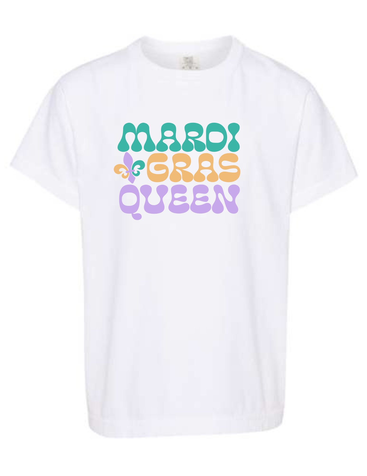 Retro Mardi Gras Queen - MUDBUGSBTQ