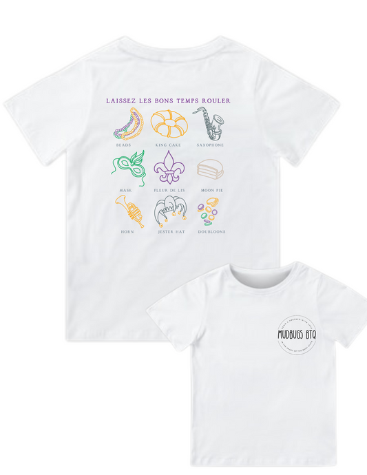 Mardi Gras Tee - MUDBUGSBTQ