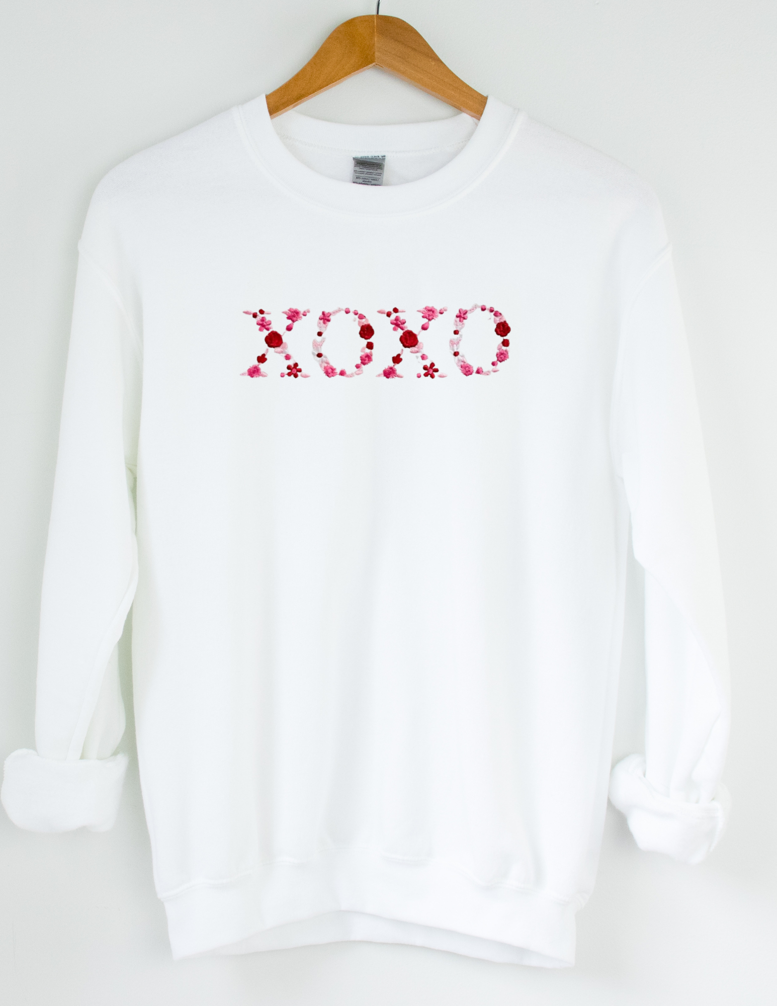 Floral XOXO Sweatshirt - MUDBUGSBTQ