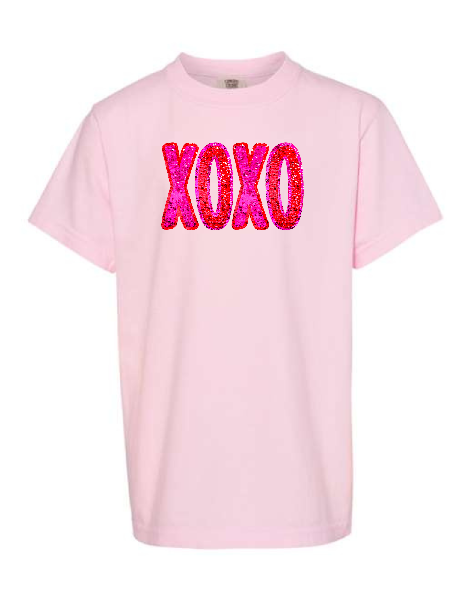 Sequin XOXO Tee - MUDBUGSBTQ