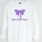 Tiger Bow Sweatshirt - MUDBUGSBTQ