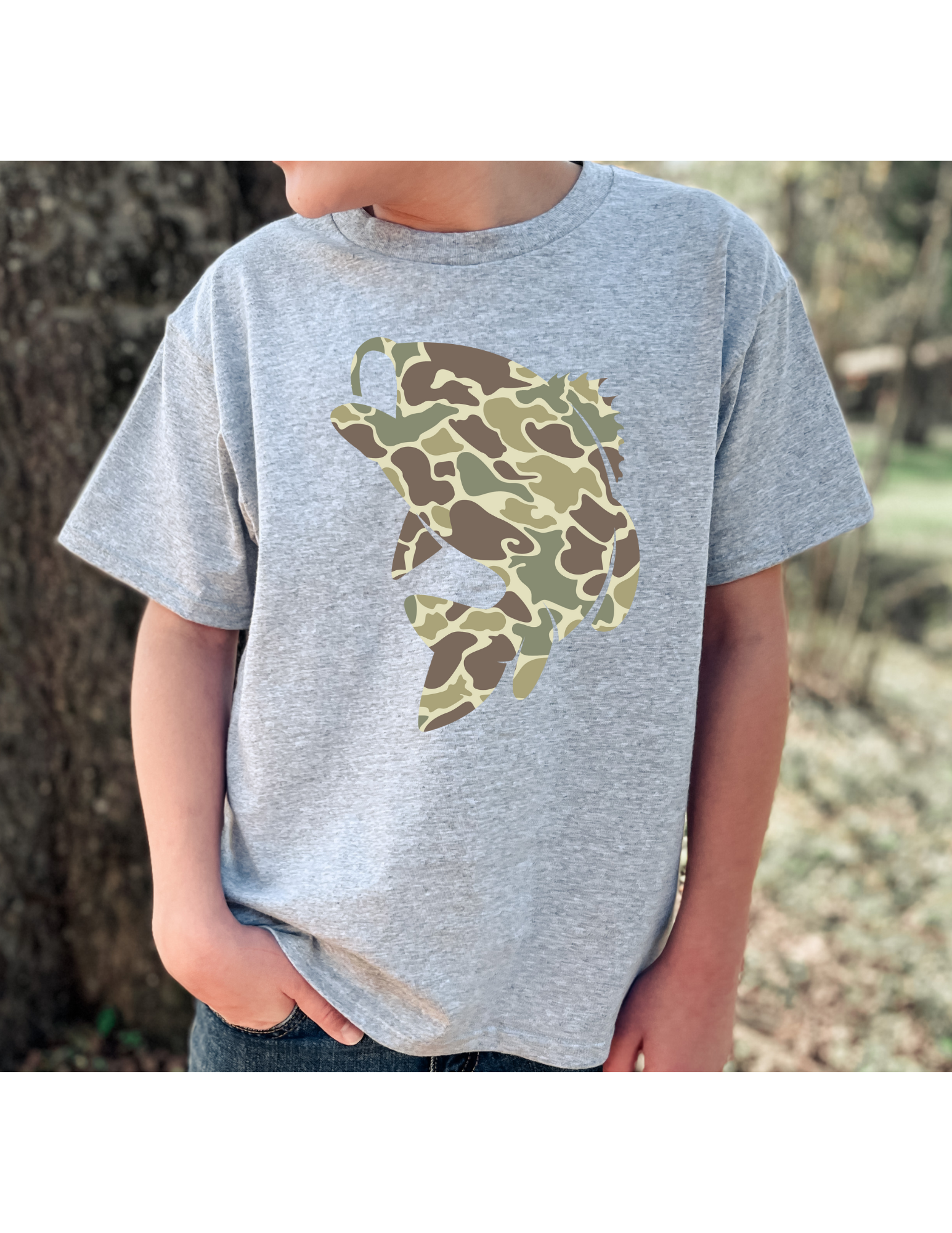 Camo Fish Shirt - MUDBUGSBTQ